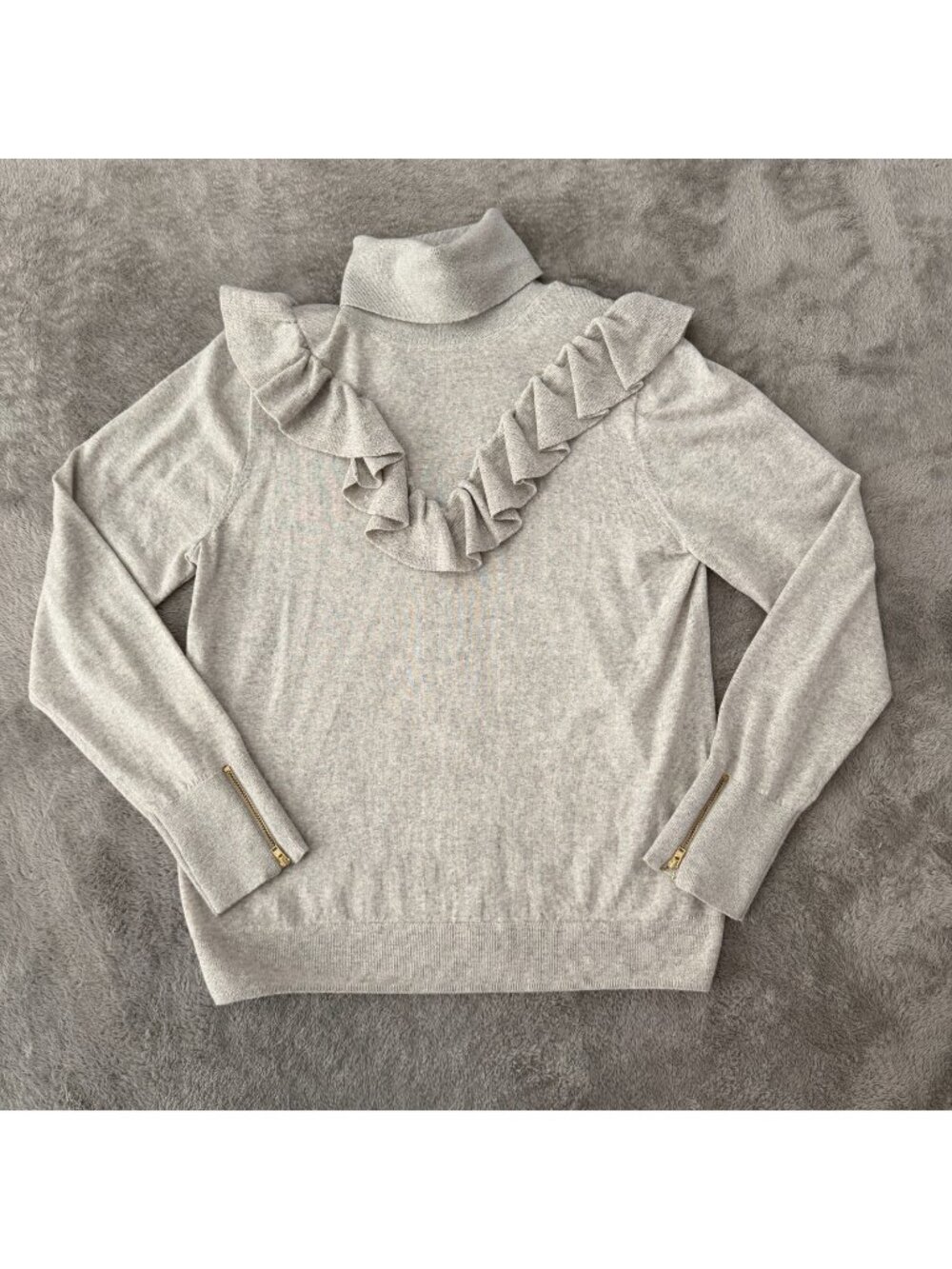 J. Crew 100% Merino Wool Turtleneck Sweater Womens LARGE